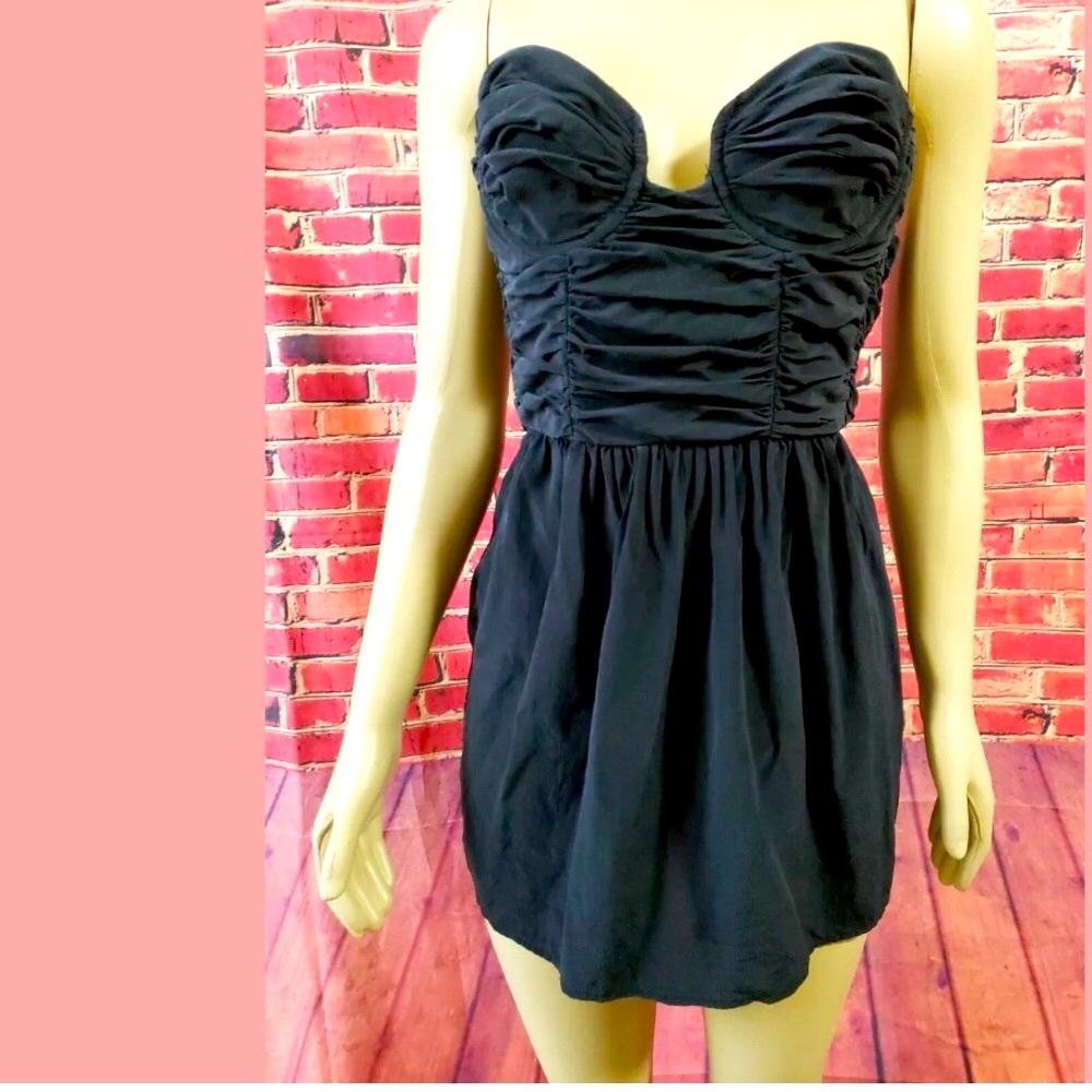 COPY - ZIMMERMAN SILK SUPER-MINI CORSET DRESS